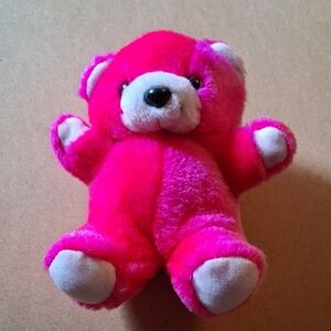 Plush Pink Teddy Bear Toy